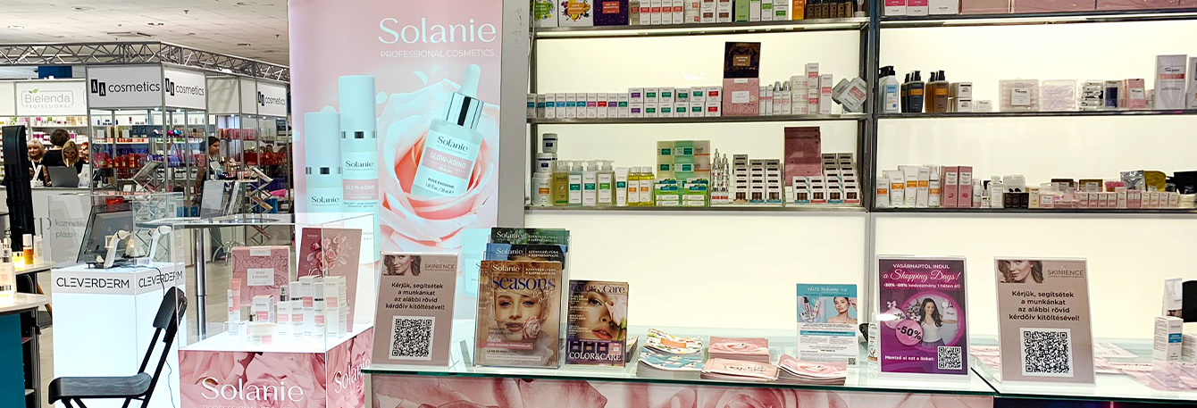 Szakmaiság és kapcsolódás rózsilllatban – Solanie a Beauty Forum Budapest kiállításon