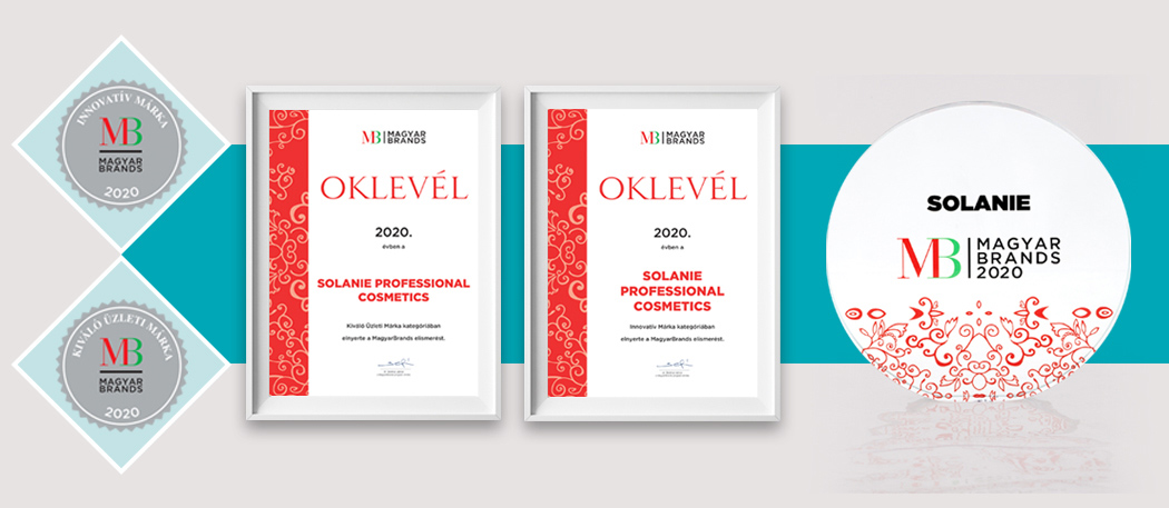 Másodjára is MagyarBrands díjas a Solanie márka