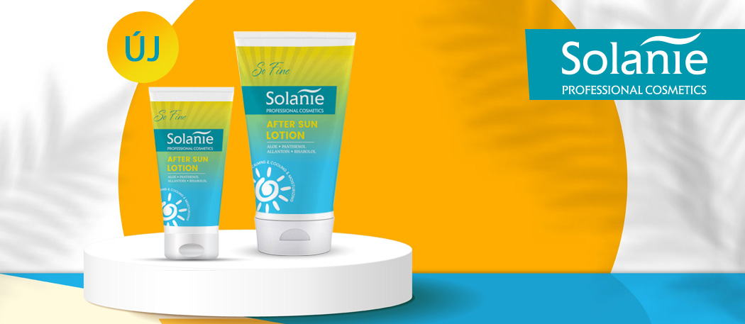 Solanie újdonság: napozás utáni bőrnyugtató és hűsítő tej