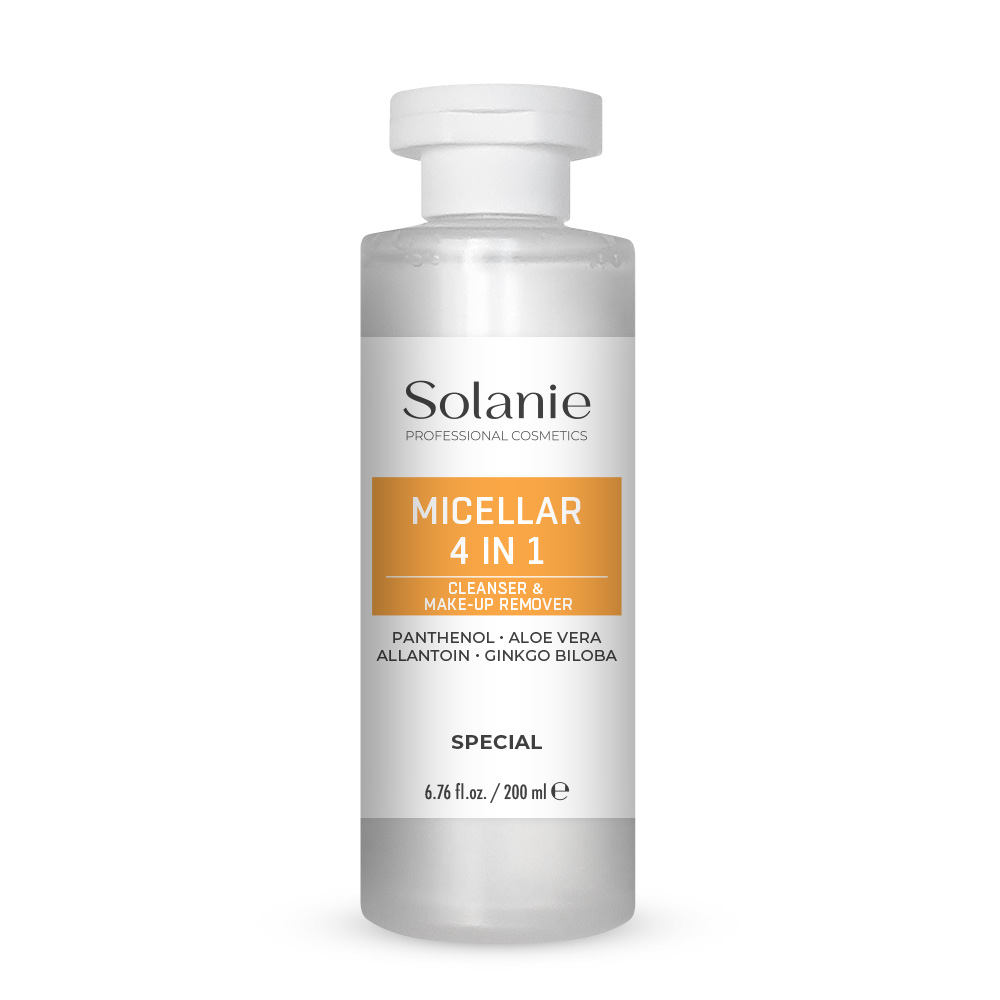 Solanie Micellás arc- és sminklemosó folyadék 200 ml