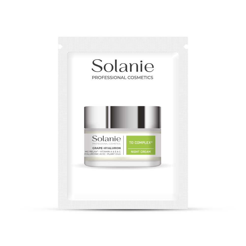 Solanie Minta Szőlő-hialuron TO Complex éjszakai krém 3ml
