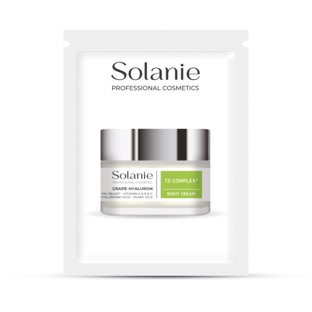 Solanie Minta Szőlő-hialuron TO Complex éjszakai krém 3ml