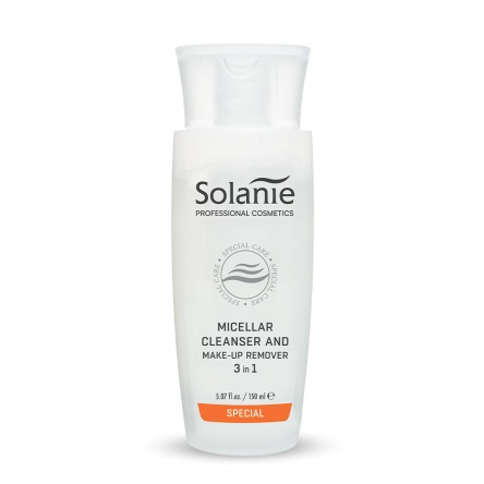 Solanie Micellás arc- és sminklemosó folyadék 150 ml