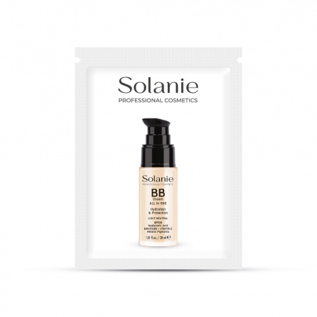 Solanie Minta BB krém hialuronsavval és fényvédővel SPF15 - Light Neutral 3ml