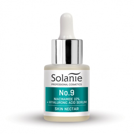 Solanie Skin Nectar No.9 Niacinamid 10% + Hialuronsav szérum 15ml