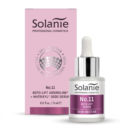 Solanie Skin Nectar No.11 Boto-Lift Argireline + MATRIXYL® 3000 szérum 15ml