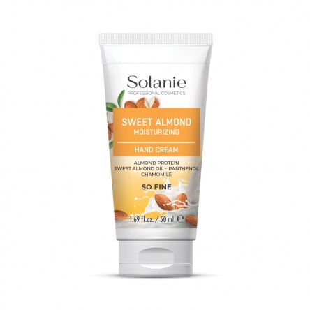 Solanie So Fine Hidratáló kézkrém édes mandula illattal 50ml