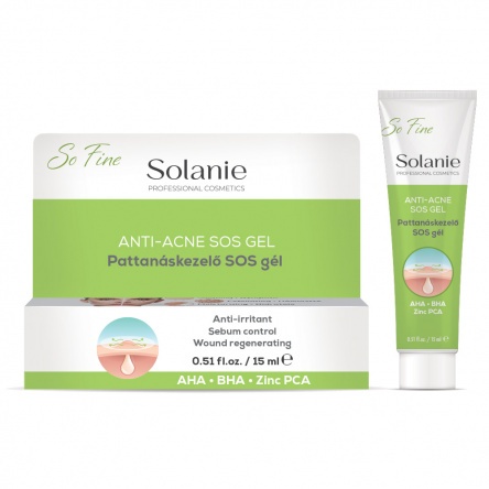 Solanie So Fine Pattanáskezelő SOS gél 15ml