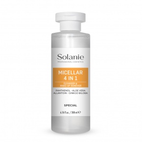 Solanie Micellás arc- és sminklemosó folyadék 200 ml